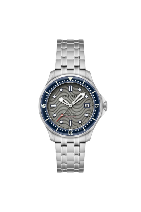 Henri Diver Stainless Steel 41mm Japanese Automatic Wristwatch DX-2060-66