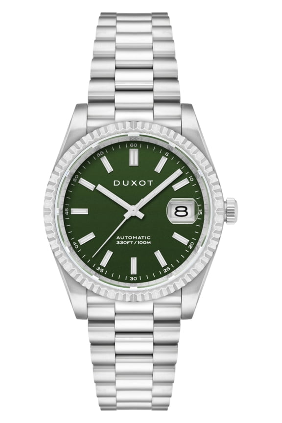 Marcel Stainless Steel 40mm Japanese Automatic Wristwatch DX-2059-55