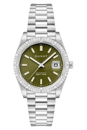 Marcel Stainless Steel 40mm Japanese Automatic Wristwatch DX-2059-77