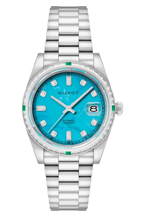 Serenata Stainless Steel 40mm Japanese Automatic Wristwatch DX-2058-11
