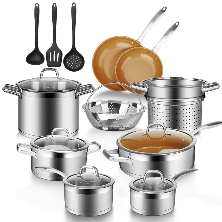 Cookware Set Nonstick 100% PFOA Free Induction Pots and Pans Set