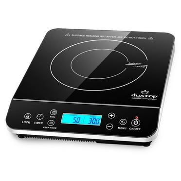 Duxtop Induction Electric Stove Cooktop in Black with Single Burner