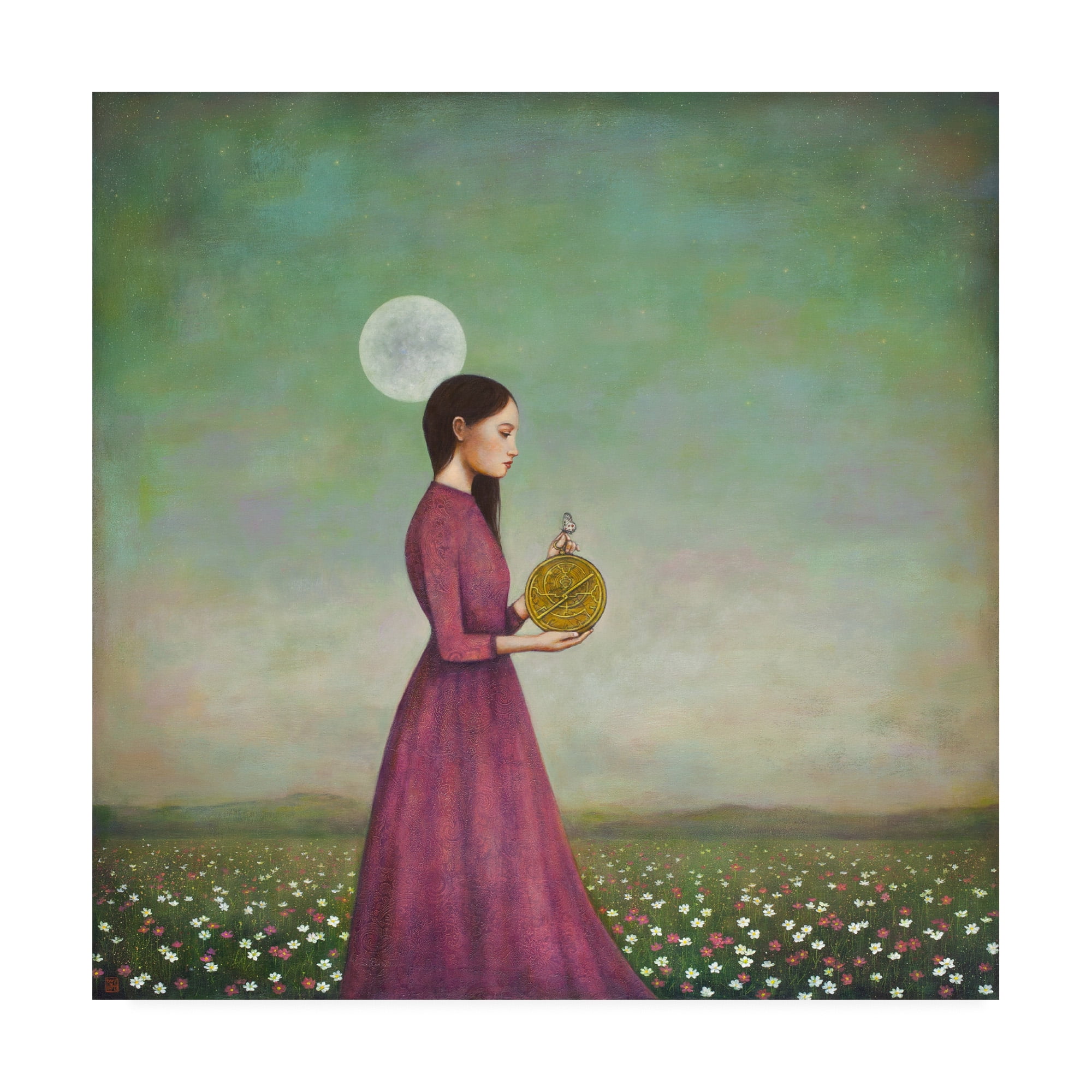 Duy Huynh 'Counting on the Cosmos' Canvas Art