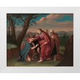 thumbnail image 1 of Duyckinck, Gerardus 18x15 White Modern Wood Framed Museum Art Print Titled - Christ Healing the Blindman, 1 of 4
