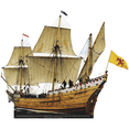 thumbnail image 1 of Duyfken 1595 Dutch Ship Cardboard Cutout Standee Standup, 1 of 1