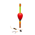 thumbnail image 1 of Duz-It-All 1.25" Weighted Orange Slip Bobber, 1 of 3