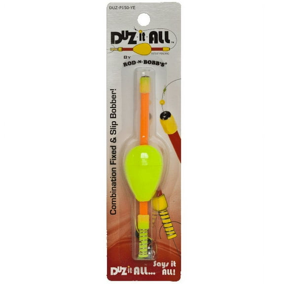 Duz-It-All 1.50" Yellow Slip Bobber