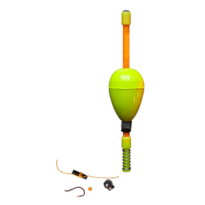 ROD-N-BOBBS DUZ-IT-ALL BOBBER - YELLOW 1.75IN"