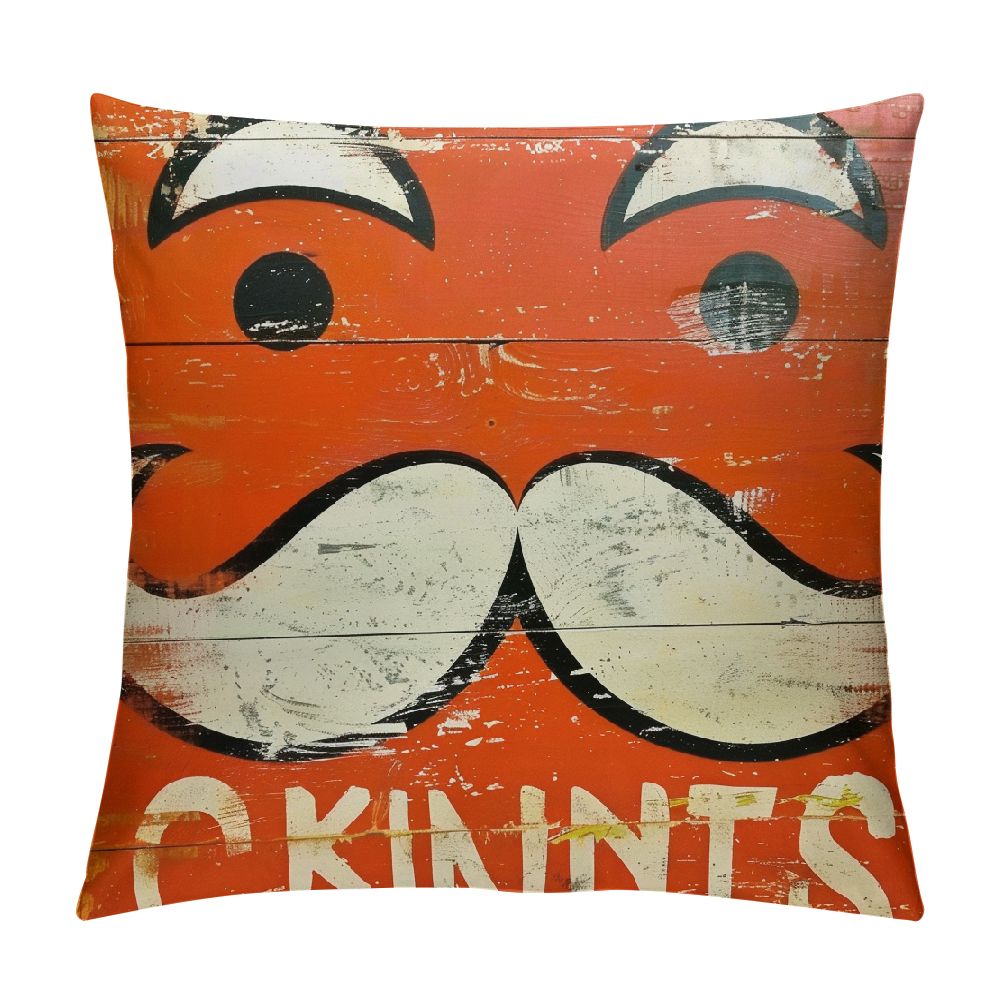 Dvbnli Christmas Throw Pillow Cushion Cover, and HoHoHo Words with