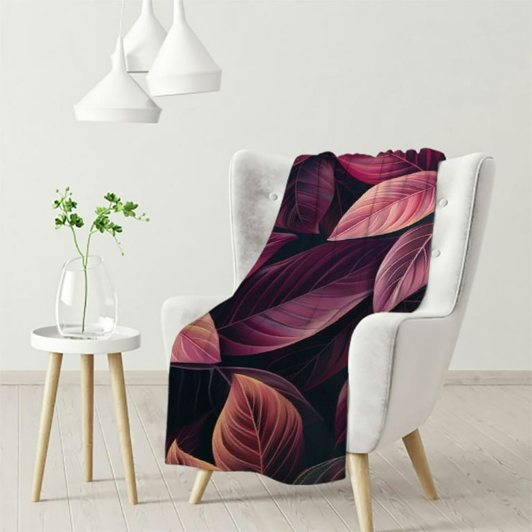 Burgundy and gold throw blanket hotsell