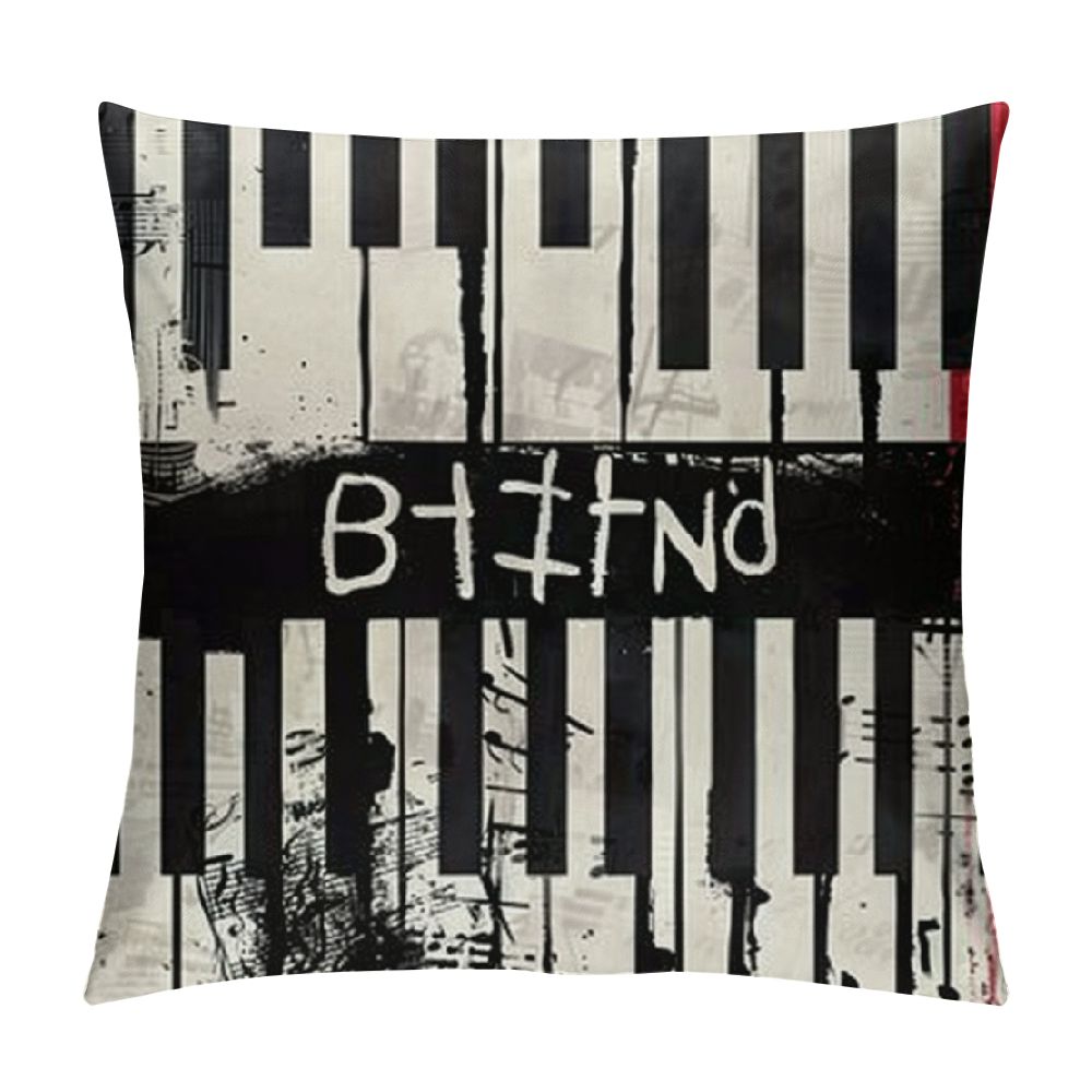 Dvbnli Simple Throw Pillow Covers Black and White with Inspirational Quotes Pillow Cases Cushion