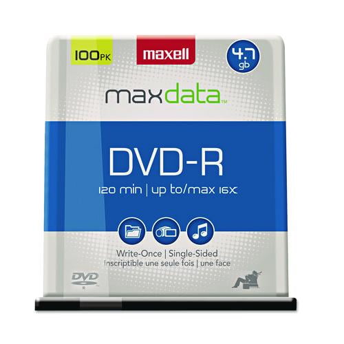 Dvd-R Recordable Disc, 4.7 Gb, 16x, Spindle, Gold, 100/pack | Bundle of 5