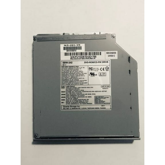 Dvd-rom/cd-rw drive, sbw-241, p/n 283835-tc0