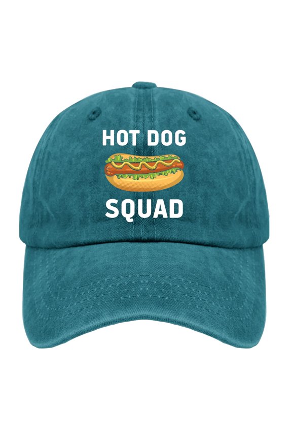 Dad Hat hot Dogs Squad Baseball Caps for Men Funny Hats Adjustable