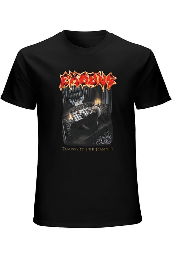 Men's T-Shirt Feel Soft of Bloodhoof Exodus Band Pop-Dance Mens T-Shirt Comfortable
