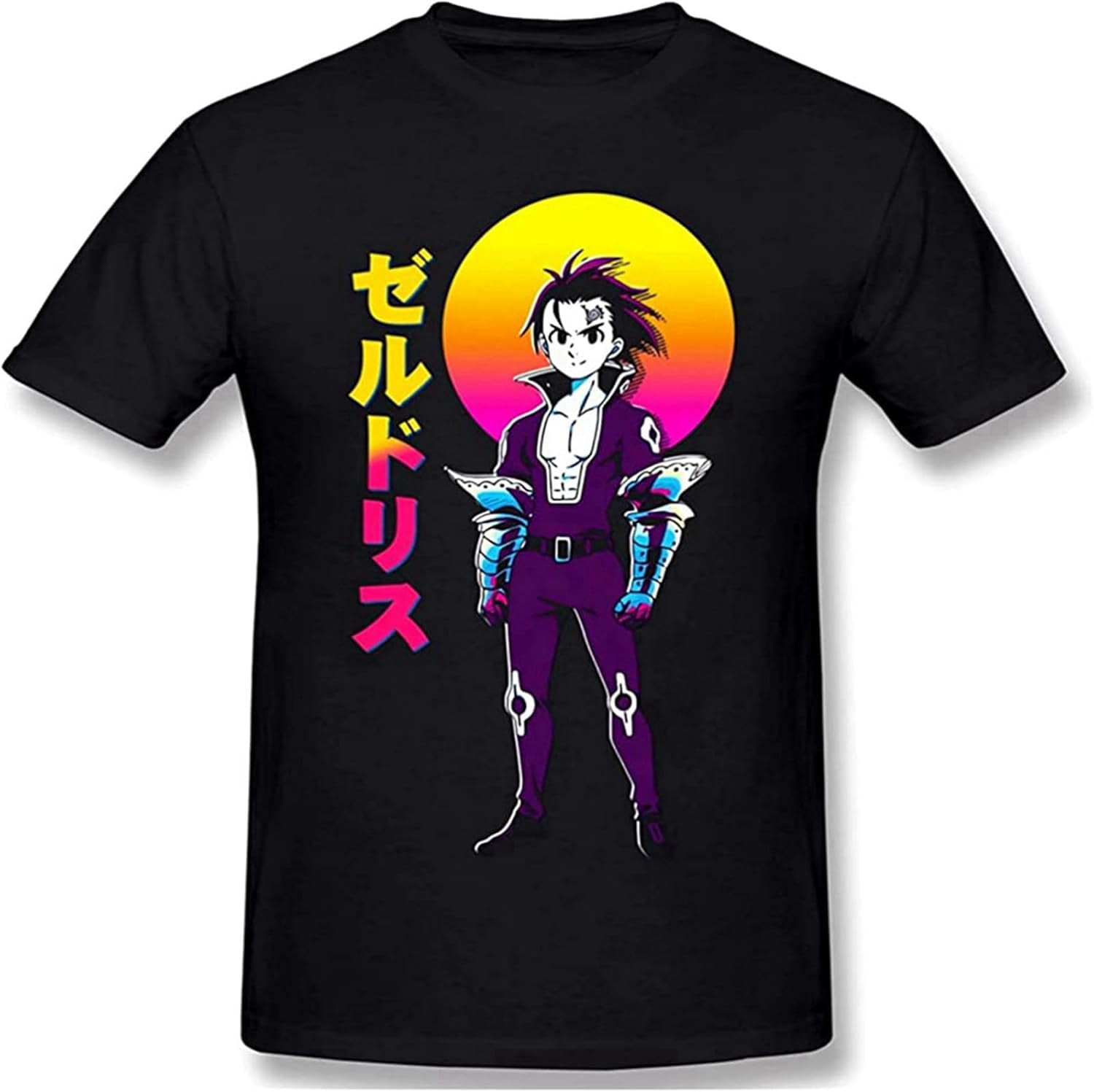 Dvecvbdg Men's The Seven Deadly Sins Short Sleeve T-Shirt Black ...