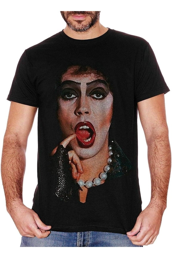 Mens T Shirt The Rocky Horror Picture Show Frank N Furter Movie Cult Musical