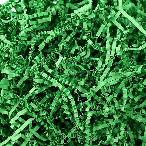 Dvjoy 2.2LB - Crinkle Cut Shredded Paper for Gift Box Baskets, Paper Shred Filler Package Stuffing for Christmas Birthday Wedding Packing Materials crinkle paper