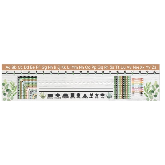 Dvjoy 25-Pack Student Desk Name Tags, Classroom Name Plates with Number Lines, Kindergarten School Desk Labels for Teachers, Classroom Organization, name tags for classroom