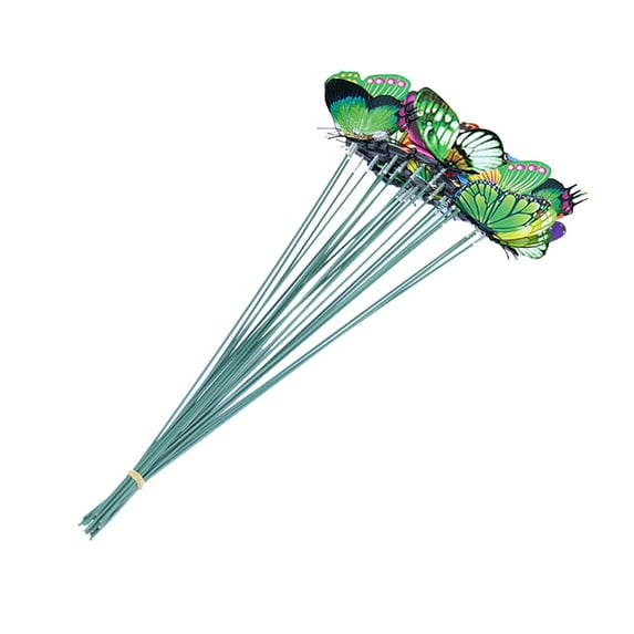 Dvkptbk Butterfly Stakes Outdoor Yard Planter Flower Pot Bed Garden Decor Butterflies