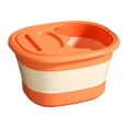 thumbnail image 1 of Dvkptbk Foldable Foot Bath Bucket with Handle and Lid, Portable Foot Bath Spa Bucket with Massage Acupoints, Portable Foot Bath Bucket, Foldable Spa Bucket for Foot, 1 of 8