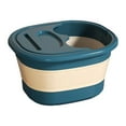 thumbnail image 1 of Dvkptbk Foldable Foot Bath Bucket with Handle and Lid, Portable Foot Bath Spa Bucket with Massage Acupoints, Portable Foot Bath Bucket, Foldable Spa Bucket for Foot, 1 of 6