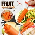 thumbnail image 1 of Dvkptbk Rotating Machine Manual Magic Roller Spiral-Slicer Radish Potato Spiral Cutter, 1 of 7