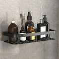 thumbnail image 1 of Dvkptbk Shower Trolley Rack Storage Rack Internal Shower Self Adhesive Rack Storage Rack Aluminum Alloy Bathroom Shower Wall Storage Rack, 1 of 8