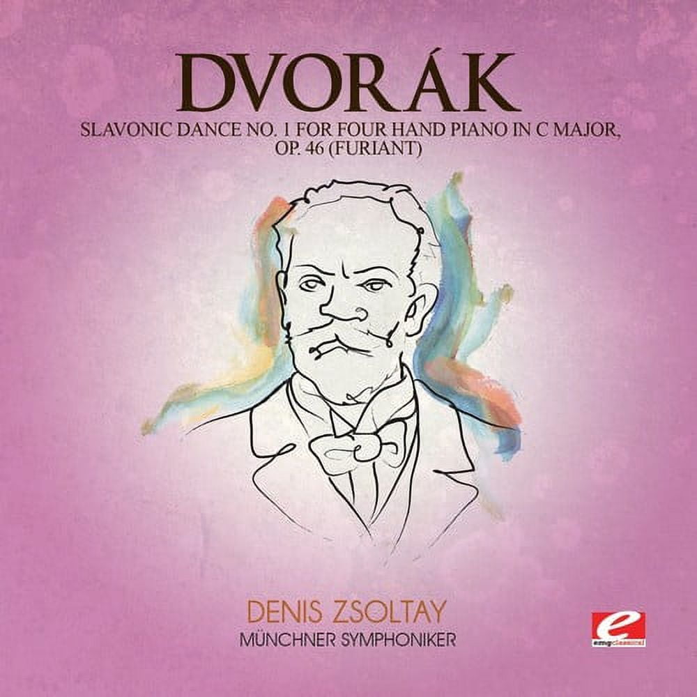 Dvorak - Slavonic Dance 1 Four Hand Piano C Maj 46 - Music & Performance - CD