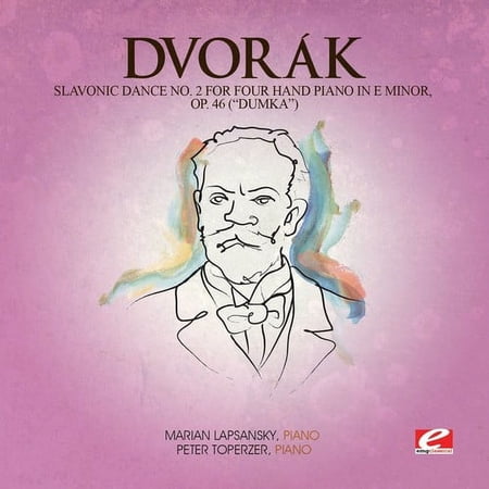 Dvorak - Slavonic Dance 2 Four Hand Piano E Min 46 (Dumka) - Music & Performance - CD