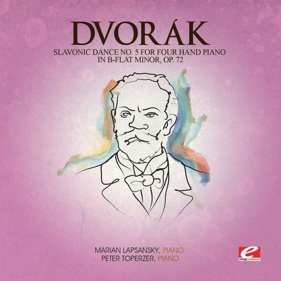 Dvorak - Slavonic Dance 5 Four Hand Piano B-Flat Min 72 - Music & Performance - CD