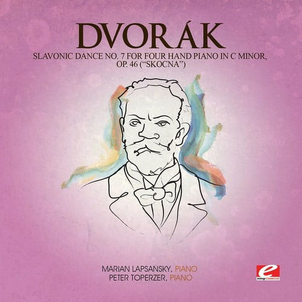 Dvorak - Slavonic Dance 7 Four Hand Piano C Min 46 - Music & Performance - CD