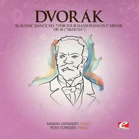 Dvorak - Slavonic Dance 7 Four Hand Piano C Min 46 - Music & Performance - CD