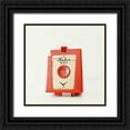 thumbnail image 1 of Dvorak, Vicki 15x15 Black Ornate Wood Framed with Double Matting Museum Art Print Titled - Little Red, 1 of 4