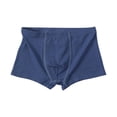 thumbnail image 1 of Dvprdro Summer Solid Underwear Shorts Boys 1 Pairs Stretch Breathable Elastic Waist Soft Cotton Feel, 1 of 5