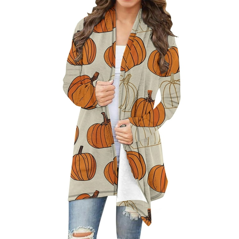 Dvprdro Womens Halloween Costumes Funny Cute Pumpkin Print