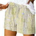thumbnail image 1 of Dvprdro Womens Summer Casual Shorts Fashion Gradient Drawstring Beach Shorts with Pockets, 1 of 5