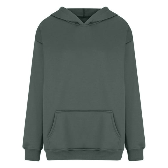Dvprdro Womens Trendy Oversized Sweatshirts 2025 Fall Winter Outfits Casual Long Sleeve Hoodies Fleece Hooded Pullover Tops