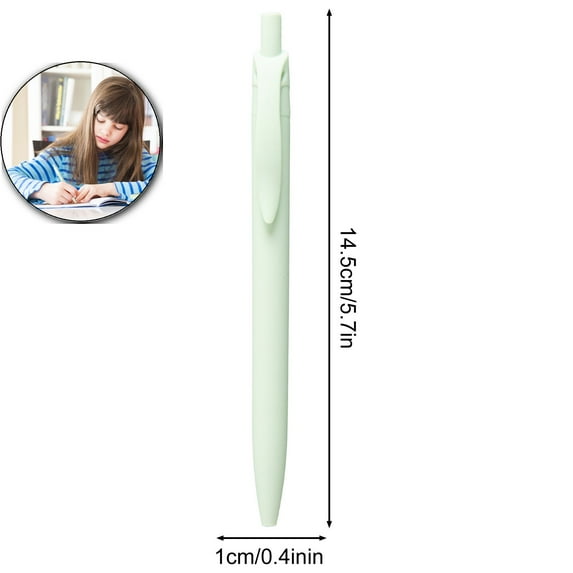 Dvruxg 0.5mm Retractable Colored Gel Pens – Smooth Writing Dry Gel Pen, Non-Bleeding & Fade Resistant – Vibrant Colors for Journaling, Office