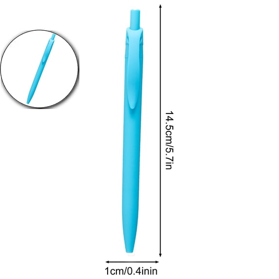 Dvruxg 0.5mm Retractable Colored Gel Pens – Smooth Writing Dry Gel Pen, Non-Bleeding & Fade Resistant – Vibrant Colors for Journaling, Office