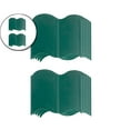 thumbnail image 1 of Dvruxg 10 Pcs Garden Edging, Plastic Lawn Edging, No Dig Flower Bed Border Edge Pound-in, Quick Interlocking(5.5x5.9 Inch), 1 of 6