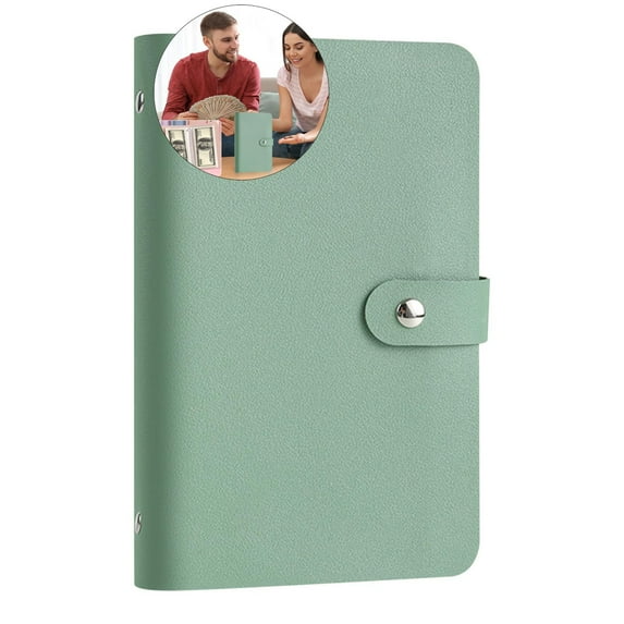 Dvruxg 100 Envelopes Money Saving Challenges - 100 Envelopes Money Saving Challenges Binder, Savings Challenges Budget Book Binder with Cash Envelopes