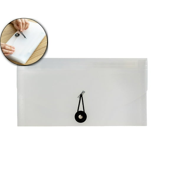 Dvruxg 13 Pocket Receipt Folder, Accordion File Organizer, Plastic Check Bill File Folder, Expanding Coupon Organizer with Labels, Document Organizer Folder