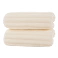 thumbnail image 1 of Dvruxg 2 Pack Soft Bath Sheet Towels, 30x13 Inch Microfiber Ribbed Oversized Bath Towels Extra Large for Bathroom, Home, Hotel, Spa, Beach, Pool, Gym, 1 of 5