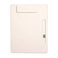 thumbnail image 1 of Dvruxg A4 Leather Clipboard Folder, Binder Clipboard A4 Clip File, Leather Portfolio for Men and Women, Business Portfolio Binder, with 1 Pen Holder & Document Sleeve, Notepad Clipboard, 1 of 5