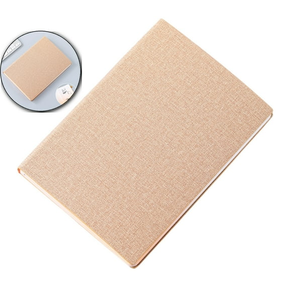 Dvruxg A5 Reusable Erasable Smart Writing Notebook – Digital Convertible Tech Notebook for Office(Khaki)