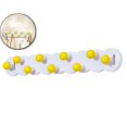 thumbnail image 1 of Dvruxg Adhesive Wall Hook with 9 Hooks – No Drill, No Damage – Strong Hanging Organizer for Kitchen, Bath, Entryway, Bedroom & Rental Homes – Plastic Coat Rack with Metal Arms, 1 of 6