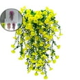 thumbnail image 1 of Dvruxg Artificial Hanging Flowers for Outdoors, Faux Plants Outdoor UV Resistant, Hanging Baskets with Artificial Flowers for Planters, Spring Summer Porch Patio Decorations Outdoor, 1 of 3