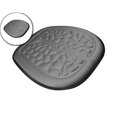 thumbnail image 1 of Dvruxg Breathable Car Seat Cushion – 18.9x18.9 Inch Ventilated Summer Cooling Cushion, Lightweight Fiber Pressure Relief Seat Pillow for All Seasons – Multi-Use for Cars, Office & Home, 1 of 6