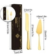 thumbnail image 1 of Dvruxg Cake Serving Set, Cake Pie Pastry Servers, Stainless steel Cake Knife Set Perfect for Birthday, Wedding, Parties and Events, 1 of 4